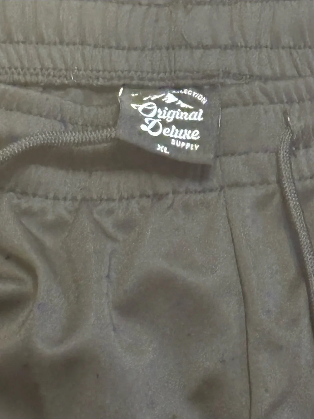Original Deluxe Black Athletic Shorts with Green & Red Mexico Crest